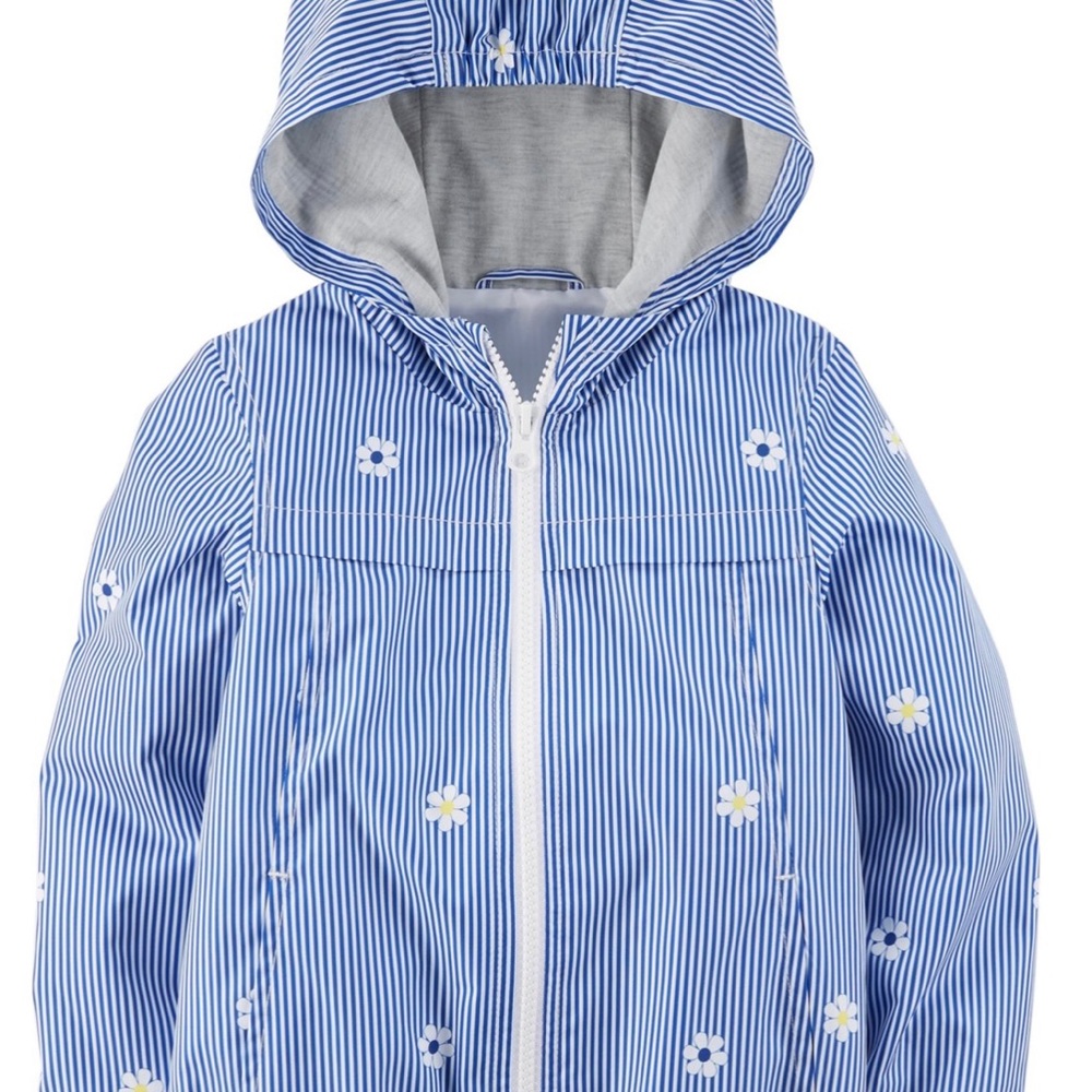 NWOT Carter’s Daisy Windbreaker